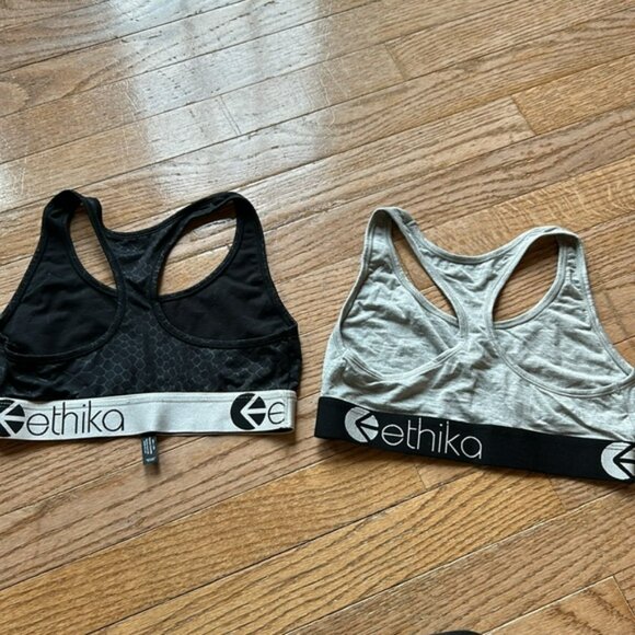 2 Ethika sports bras size small - Picture 4 of 4